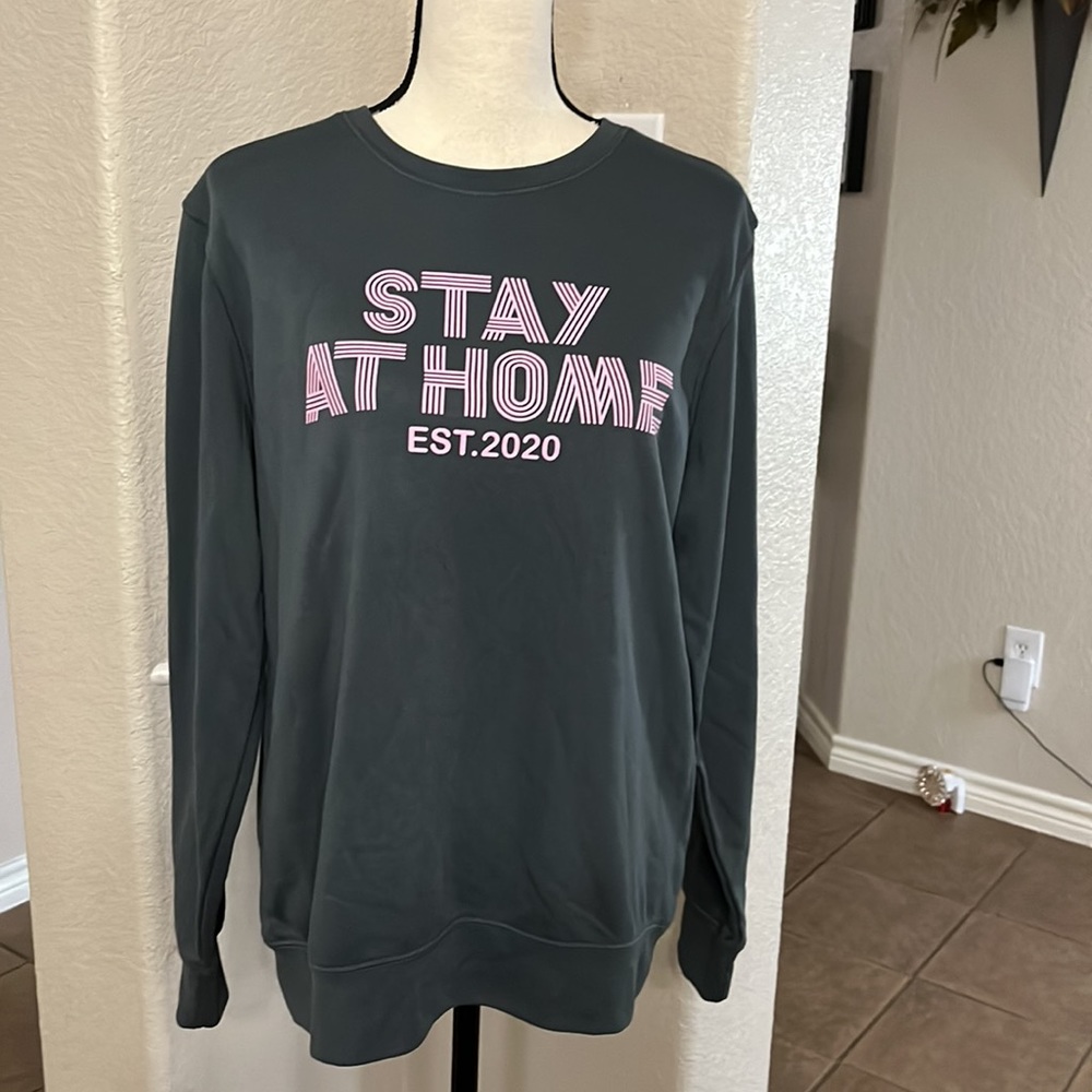 Modern Canvas gray sweatshirt loungewear Size M